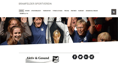Desktop Screenshot of bramfelder-sv.com