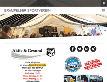 Tablet Screenshot of bramfelder-sv.com